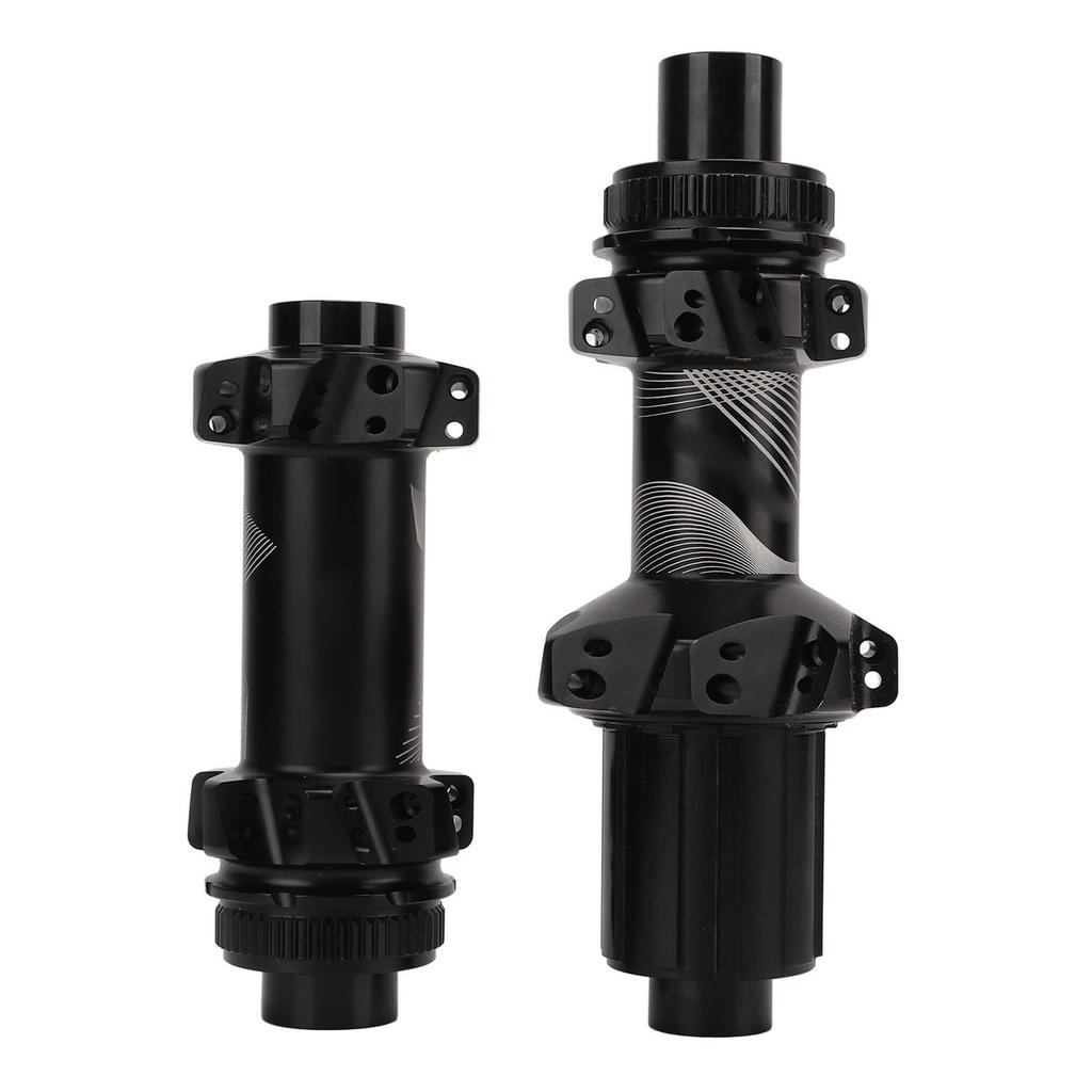Aluminum Alloy Bike Hub Set 2 Front and 4 Rear Bearings Layout Mountain Bike Hub for Riding