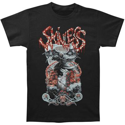 T-shirt da uomo Skinless Savagery Nera