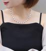 Pearl Necklace for Women and Quality Dark Gray Shell Pearl Black Gift [Mesaro] Men, Necklace, Simple, Unisex, Weddings, Funerals, Pearls, Pearls,