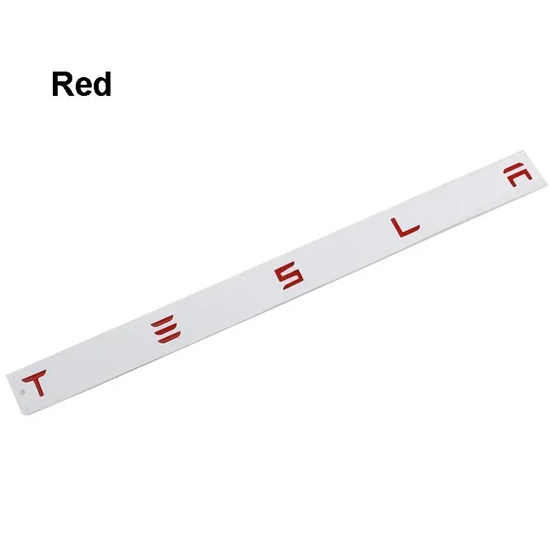 Car Sticker 2025 New Tesla ABS Car Rear Trunk Emblem for Tesla Model 3 Model S X Roadster SpaceX Refitting Badge Lettering Decal