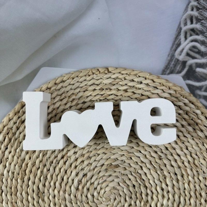 Candle Holder Resin Mold Decorative Love Shaped Tealight Candlesticks Molds Plasters Decors Tealight Scented Silicone Mold