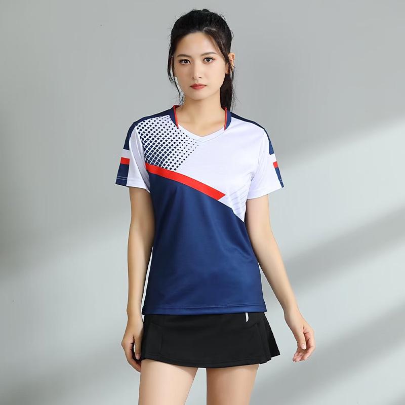 Unisex Schnelltrocknendes Badminton- & Tennis-Sommer-Trikotset