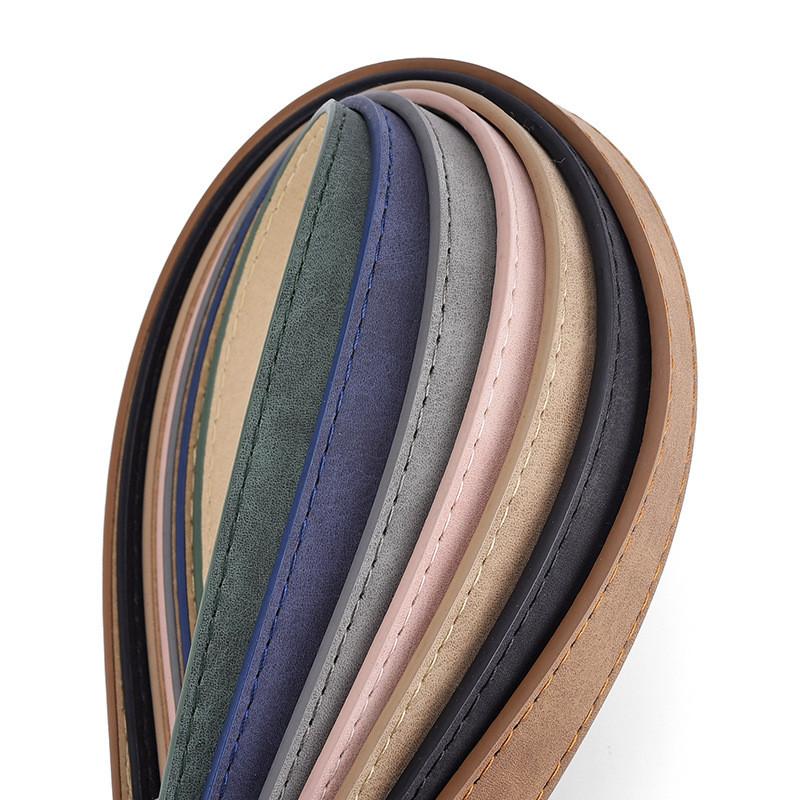 Elegant Versatile Pu Leather Belt For Women Perfect For Dresses And Casual Outfits