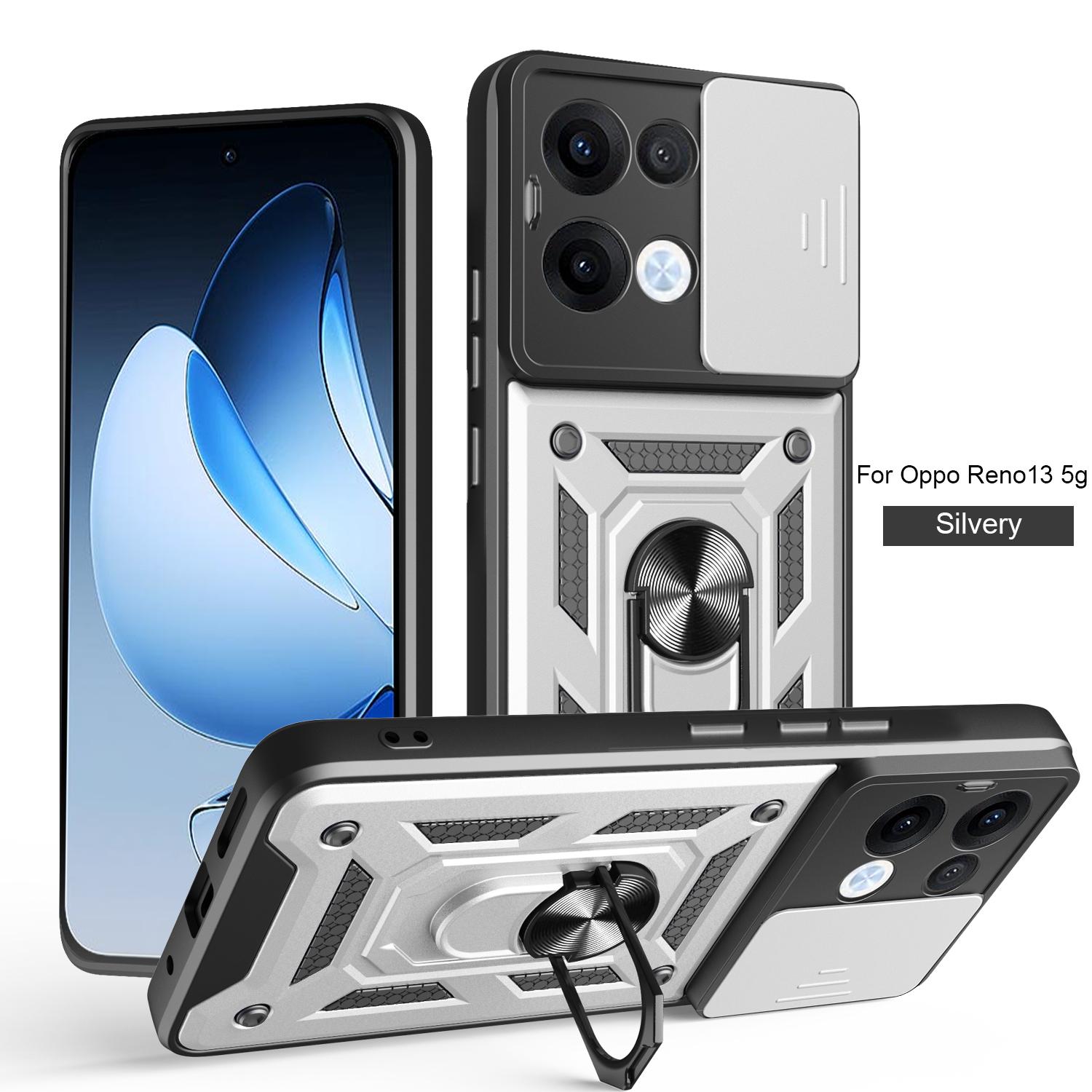 

Чехол для OPPO Reno13 Чехол Oppo Reno13 Pro Чехол Reno 13 Pro 5G с магнитным кольцом Бронированный чехол для телефона Защита камеры сдвижной крышкой OPPO Reno13