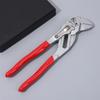 7/10/12-Inch Adjustable Groove Joint Pliers,Ratchet Locking Mechanism, Heavy-Duty Metal Plumbing Tool for Tightening and Loosening Fittings