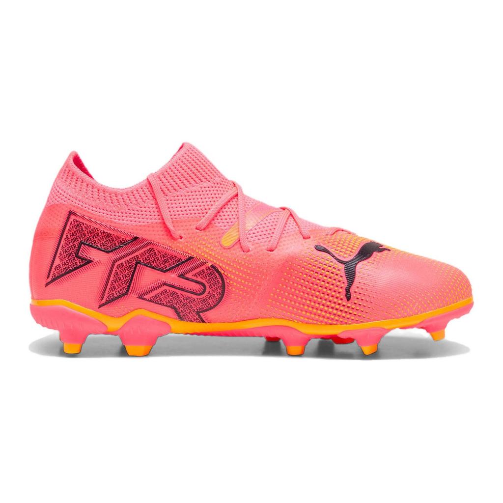 Puma Future Match 7 FG AG Big Kid Forever Faster Pack Kids Sneakers Pink Sunset-Glow Black 107729-03