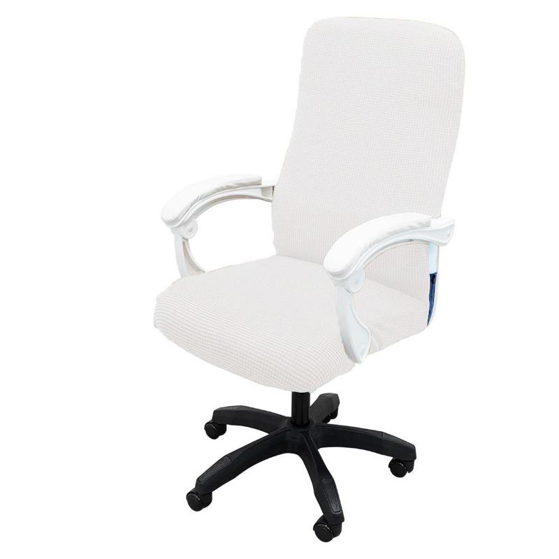 Thickened Jacquard Stretchable Computer Office Chair Covers Dustproof Pet Scratch Resistant Retractable Office Chair Cover