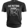 Funny Cat Petting Guide T-Shirt Cat Lover Pet Tee Shirt Cat Person Birthday Gift Wife Mom Shirts