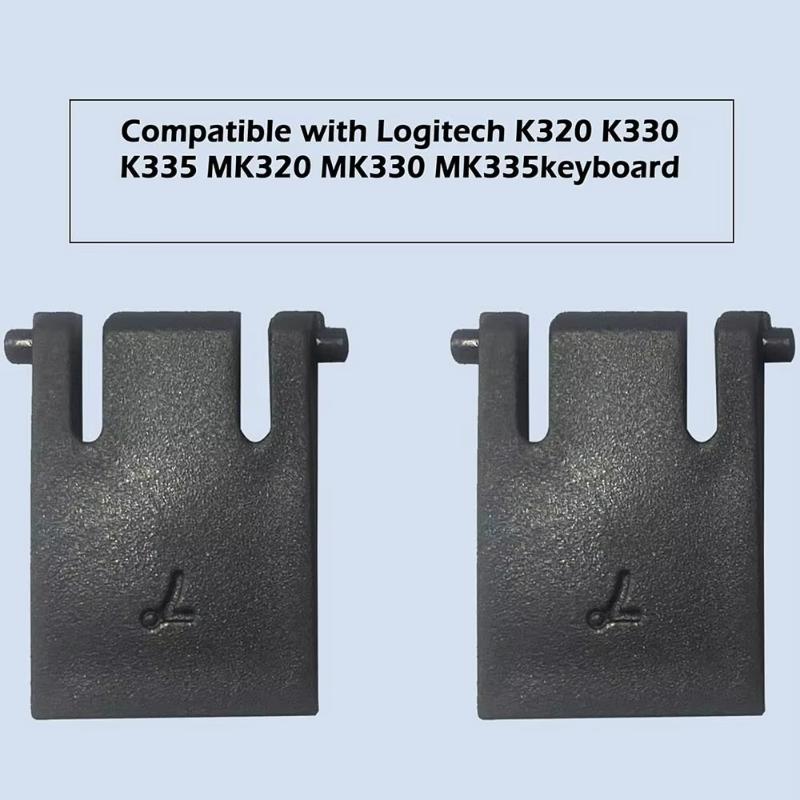 1/2 Stück DIY Zubehör Universelle Tastaturfüße Geeignet für Logitech Kabellose Tastatur Mk320 K330 Fußhalter