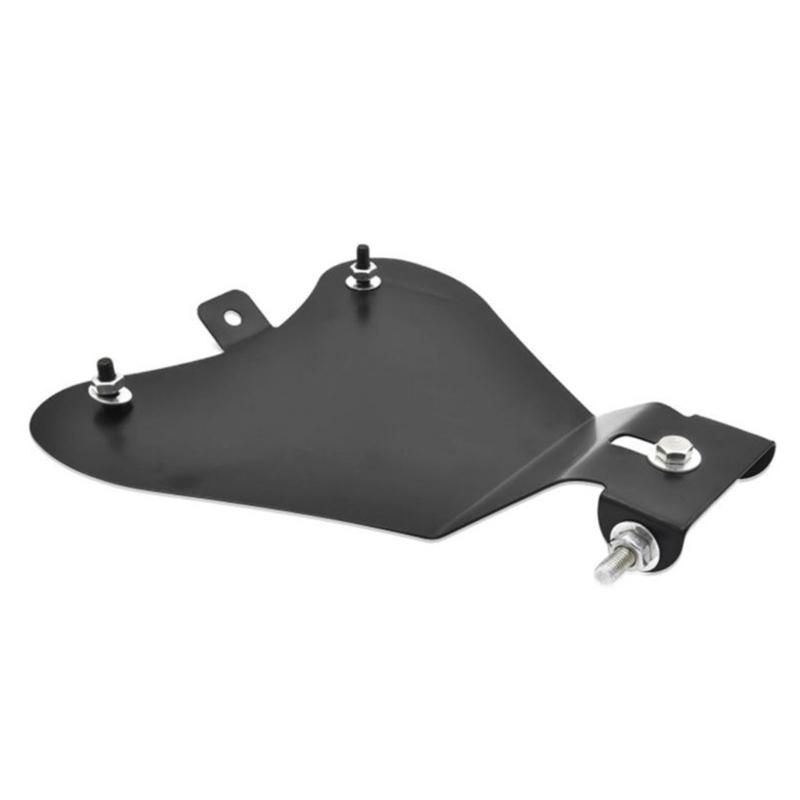 Universal Seat Base Plate Compatible For XL883 XL1200 Motorcycles Steel Construction With Coating Includes Mounting Hard