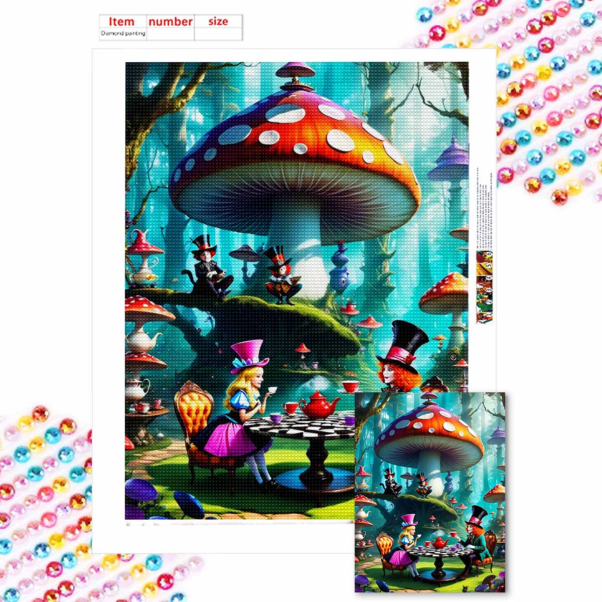 

Набор для алмазной вышивки «Сладкий мир», вышивка крестом, мозаика, алмазная живопись, полная выкладка, алмазное украшение для дома Round 30x40cm