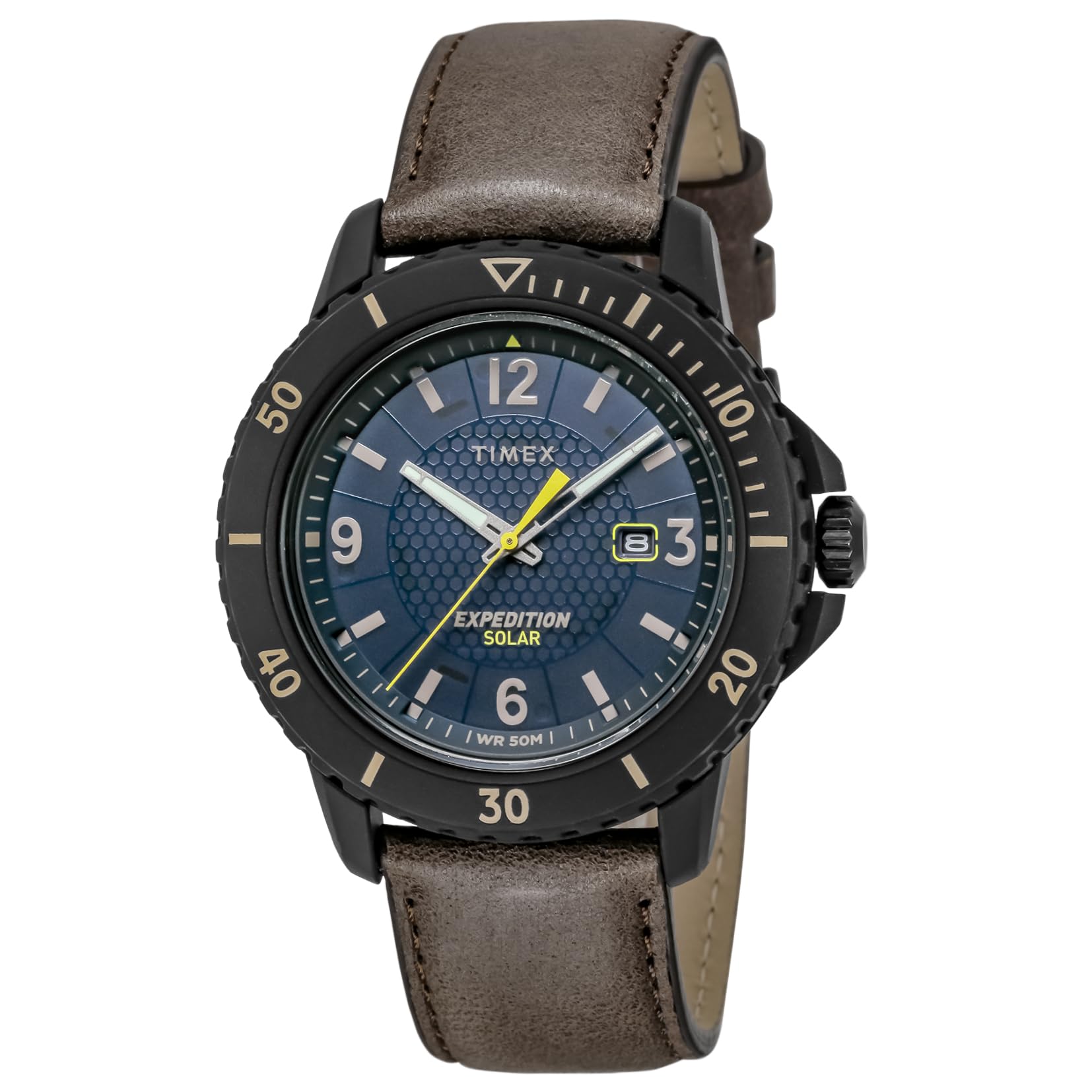

[Timex] Часы Gallatin Solar TW4B14600 мужские, обычные, импортные, коричневые