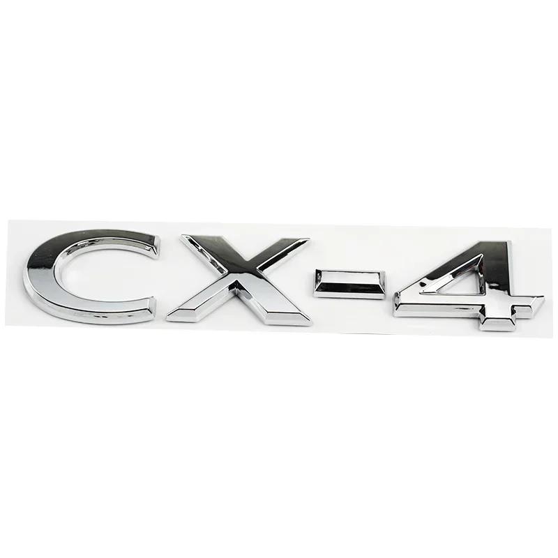 For Mazda CX4 CX5 CX7 Body Decoration Accessories Car ABS Rear Trunk Words Letters Logo Badge Emblem Decals Sticker hkwmg66