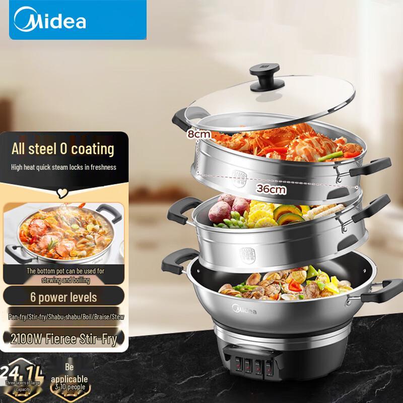 Midea 24.1L Multi-Functional Electric Cooker