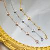 High-End Titanium Steel Four-Leaf Clover Bracelet - Non-Fading Women's Jewelry