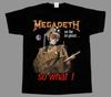 MEGADETH KILLING IS MY BUSINESS SO FAR,SO GOOD,SO WHAT T-SHIRT 3XL 4XL Men Women Men's T-Shirt Black Crew Neck Tee