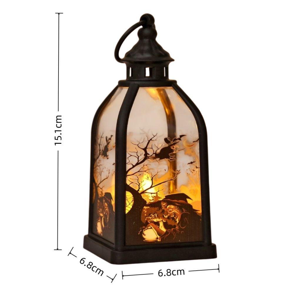 Battery Powered Halloween Lantern Hanging Design Haunted House Light LED Lantern Lamp  Party Props