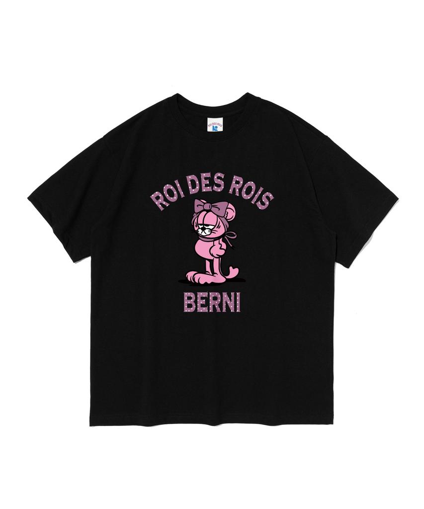 ROIDESROIS X Berni Roa With Berni Logo Short Sleeve T-Shirt (Black)