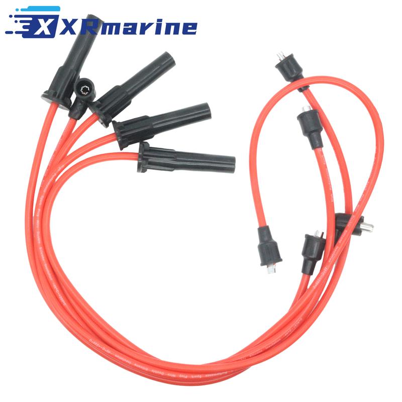 

Комплект высоковольтных проводов свечей зажигания 834365 Для Volvo Penta AQ120 AQ125 AQ131 AQ140 AQ145 875571 Замена Sierra 18-8813-1