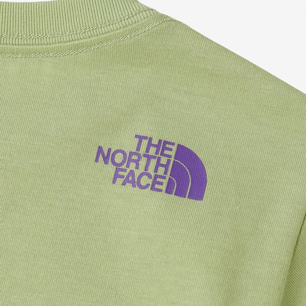 The North Face Baby Long Sleeve Shiretokotoko Organic Shiretoko New Size 90 Tee, Unisex, Cotton, Taupe,