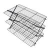 Baking Cooling Rack Foldable Rectangular Iron Cooking Baking Cooling Wire Rack for Cakes Cookies