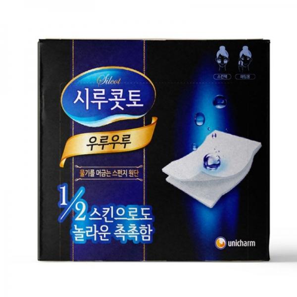 

Shirukotto Uruuru Sponge Touch увлажняющий хлопок корейская косметическая косметика