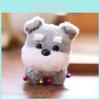 Animal Plush Toy Keyring Featuring Soft Cotton Filling For Backpack And Car Ornament