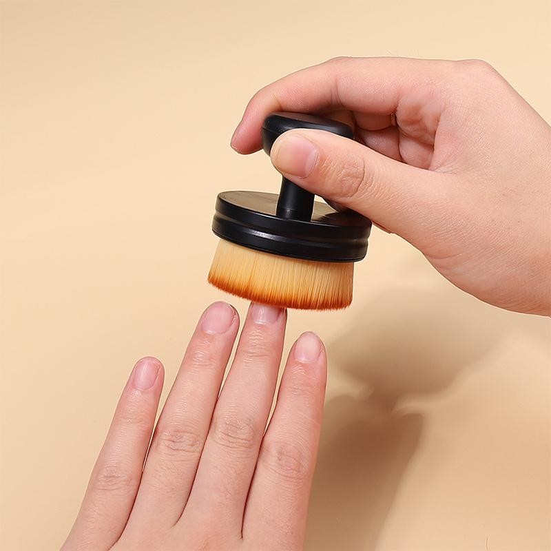 Nail Dust Brush For Manicure Flower Nail Art Brush Nail Accessories Tools Popular Polish Cleaning Brushes