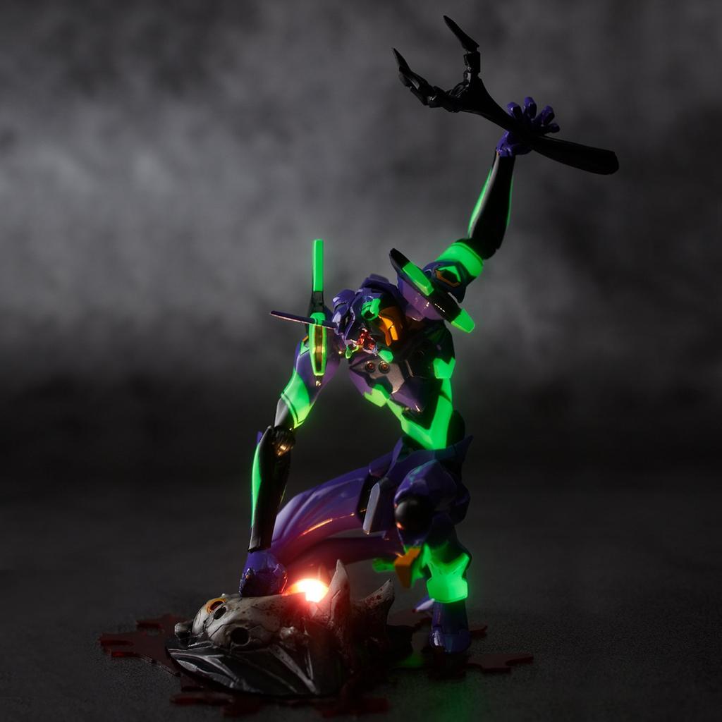Revoltech EVANGELION EVOLUTION Evangelion Unit-01, approximately 140mm, ABS & PVC, pre-painted action figure, EV-001