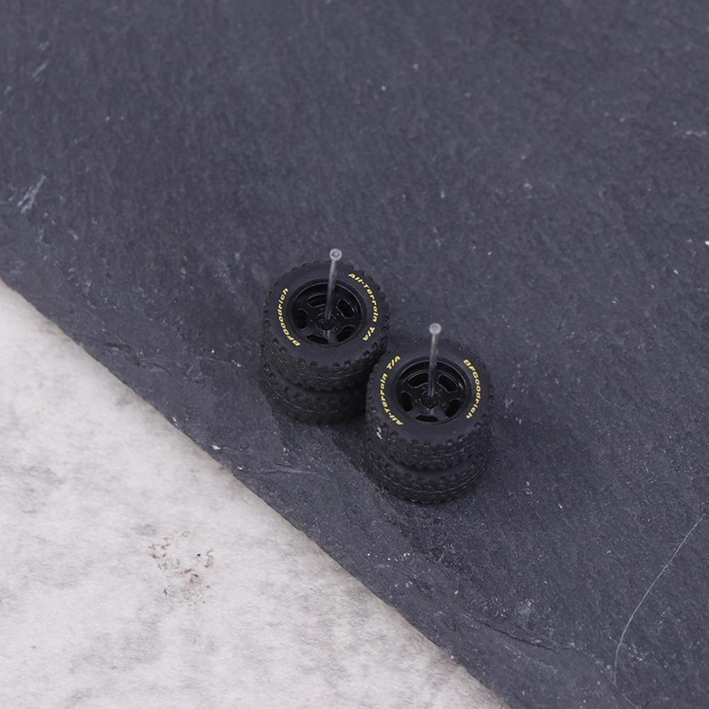 1Set 1/64 Modified Wheel Hub Diameter 14*5.5mm Diecast Alloy Car Hub