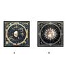 Moon Planet Astrology Tablecloth Altars Cloth Square Divinations Card Table Cloth Witchcrafts Deck Cloth Enduring