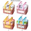 Large Cartoon Iron Box With Handle Tin Can For Storing Candy,Snacks,Miscellaneous Cookie Biscuit Tin Container 15*12.5*10.5cm