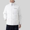 Converse Down Jackets Unisex White Stand Collar Moderate Puffer Jacket UCJ144-W2Y