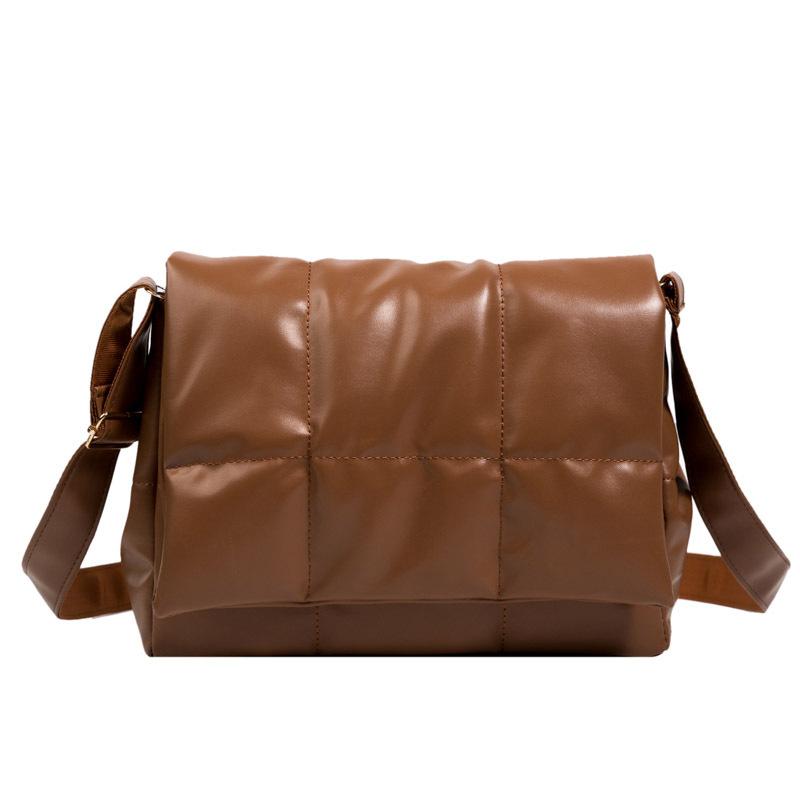 Vintage Space Shoulder Bags For Women Luxury Pu Leather Armpit Handbag Purse Female Fashion High Quality Bag