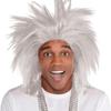 Old Man Wig Dressing up Teacher Role Play Physicist Adults Men and Glasses