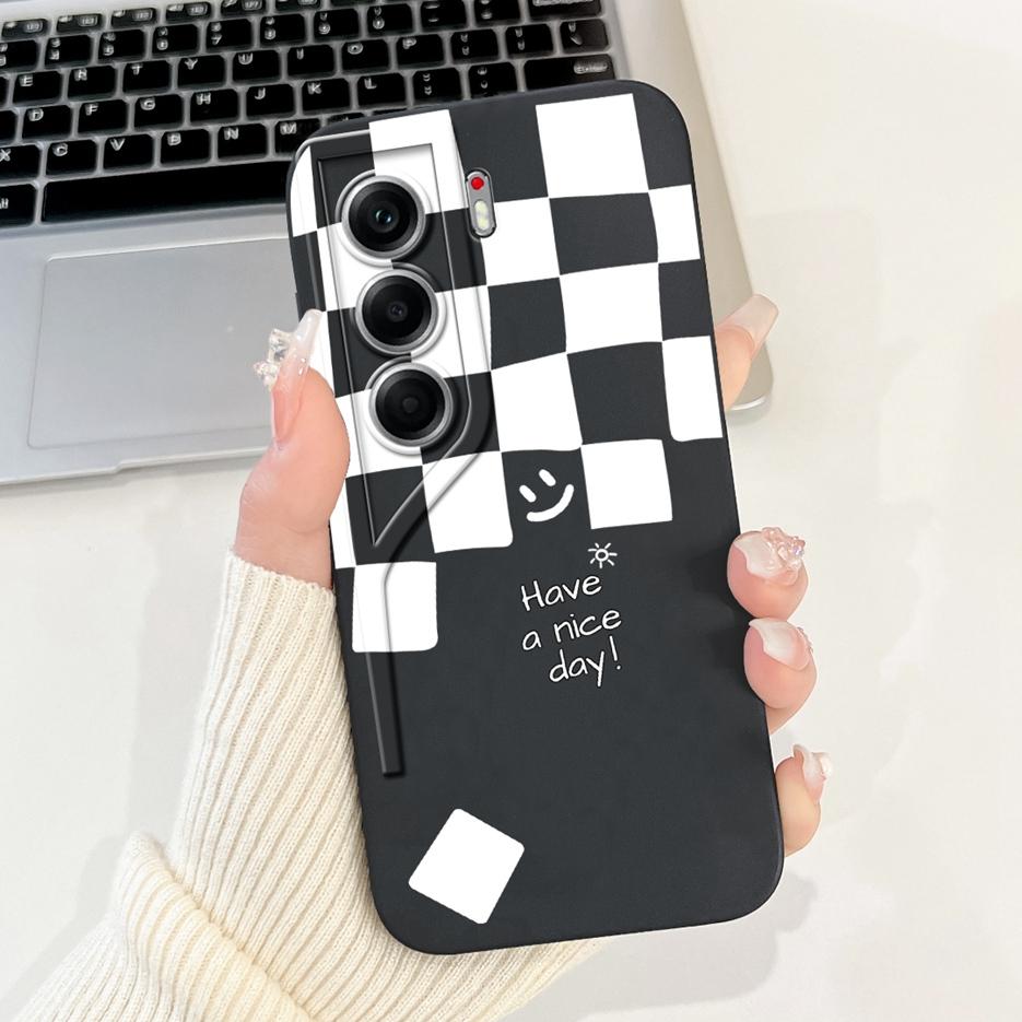 For Tecno Camon 40 Pro 4G Case CM6 Luxury Art Painted Cover Shockproof Phone Case For Tecno Camon40 Camon 40 Pro CM7 Soft Fundas
