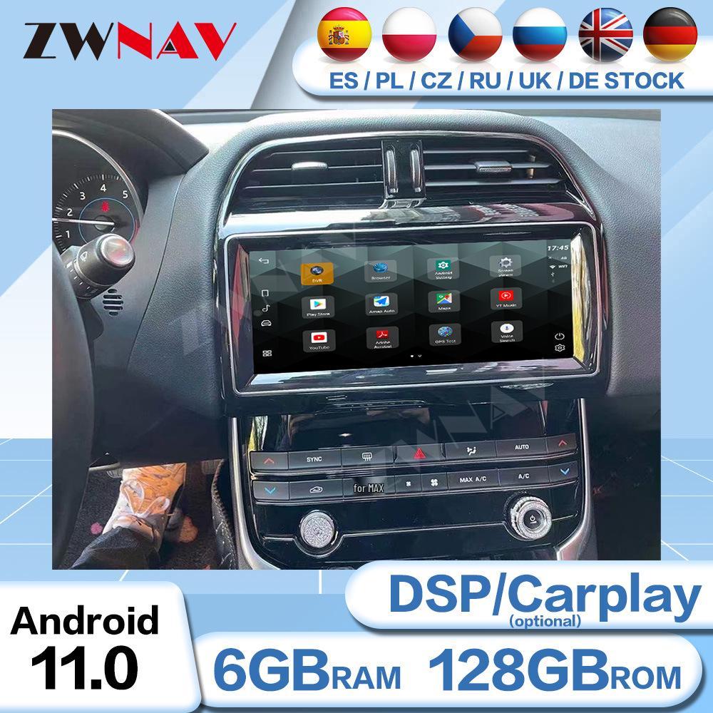 Android 11 Jaguar XE/XEL/XFL 10.2" Central Control Navigation System