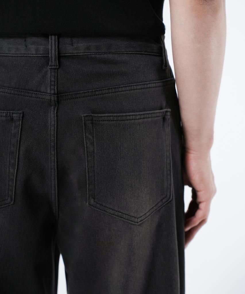 Beulaendideu Wide Denim Sweat Pants [Brushed Gray]