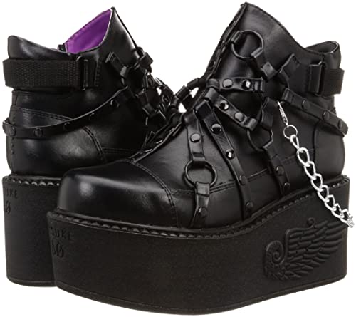 Yosuke Platform Shoes 2601141 Women's Black, Size 23.0cm-23.5cm
