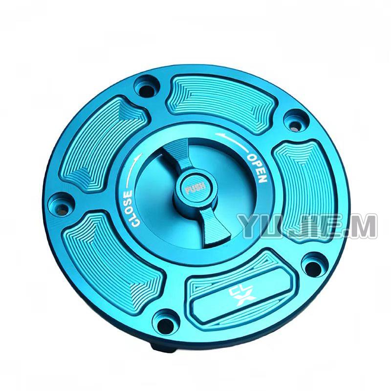 CNC Motorcycle Fuel Gas Tank Cap Cover Fuel Filler Keyless Cover Protections For CLX 250 700 CLX 250CL-X 700CL-X ALL Years