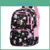 Kuromi Pattern Student Backpack With Breathable Oxford Fabric For Casual School Use