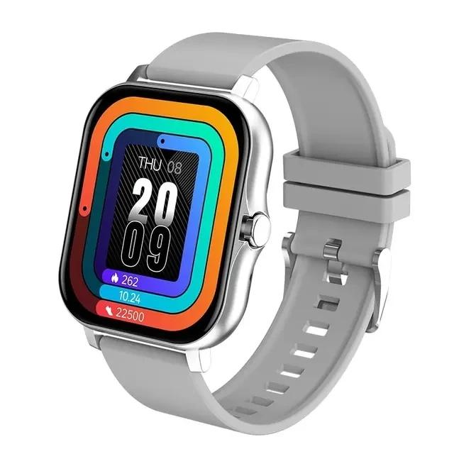 Orologio intelligente da uomo per donna Schermo touch completo Chiamata Bluetooth Orologio impermeabile GPS Sport Fitness Tracker Smartwatch Lady per Android iOS