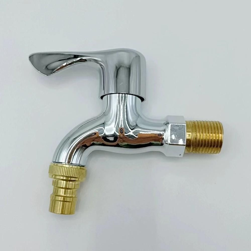 1/2" Male Washer Faucets Wall Mounted Multifunctional Plastic Water Hose Quick Connector Basin Faucet Bibcock