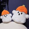 Cute Pumpkin Decor for Home Ghost Plush Doll, Soft Stuffed Toy Halloween Decoration, Collectibles Gift Fluffy Decorative Throw Pillow, Holiday