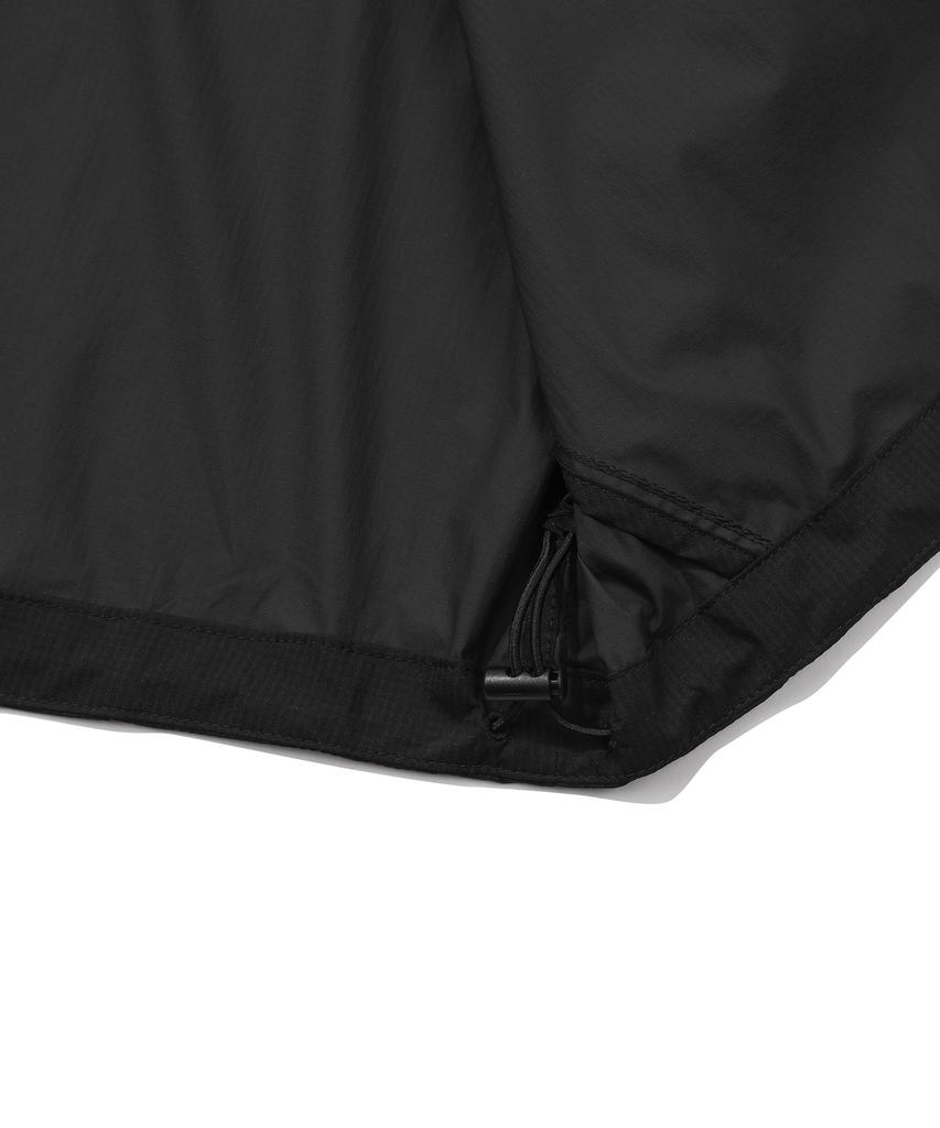 Beentrill [Beentrill X Electric] Tech Oversized Windbreaker (Schwarz)