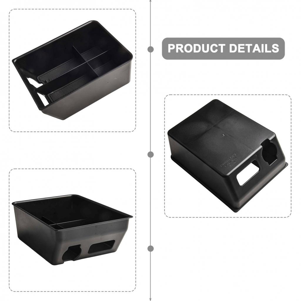 Úložný box Příslušenství Černý Středová Organizace PVC