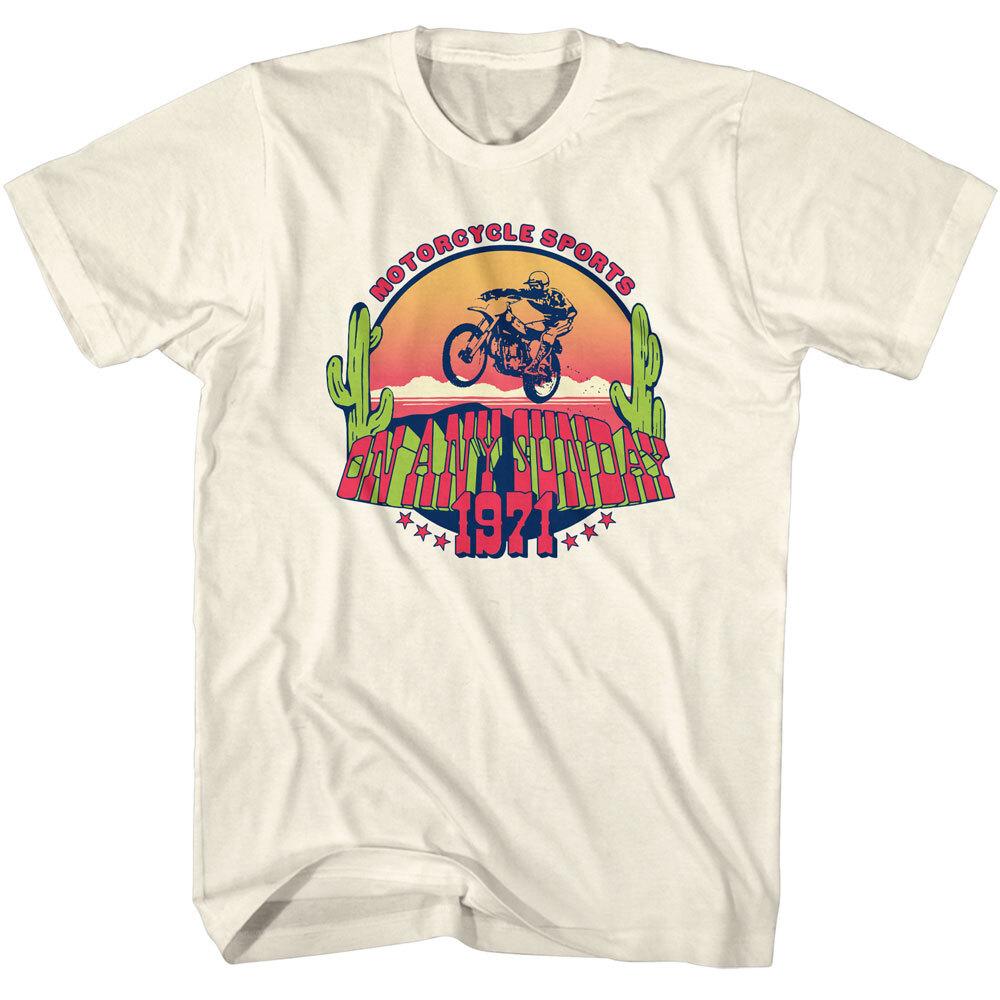 Bruce Brown Motorcycle Sports On Any Sunday 1971 Men T Shirt XXXXL