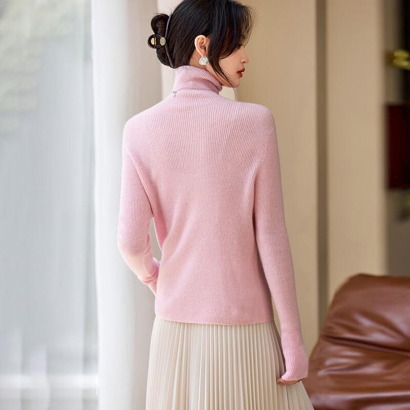 Women's 100% Cashmere Turtleneck Sweater