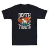 Rabbit Death To Tyrants Funny Bunny With Wooden Sword Meme Vintage Men's T-Shirt