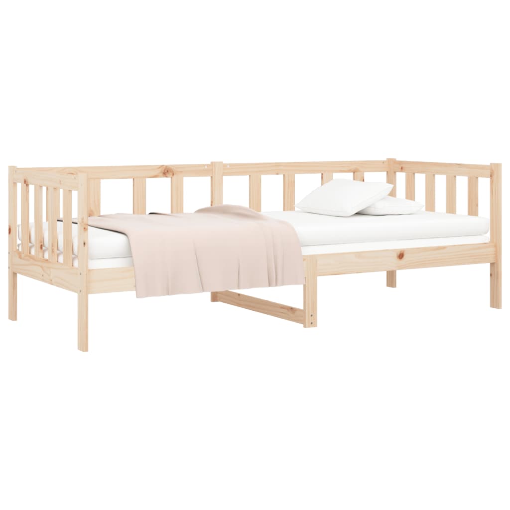 Vidaxl Daybed Without Mattress, 90X190 Cm, Solid Pine Wood